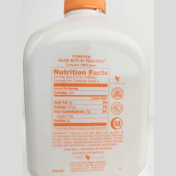 forever aloe peaches peru