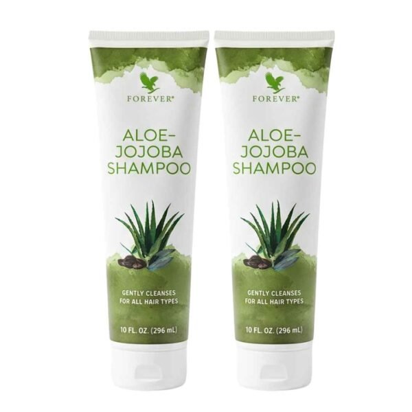 Pack x2 de Aloe-Jojoba Shampoo de Forever, shampoo de aloe vera y jojoba