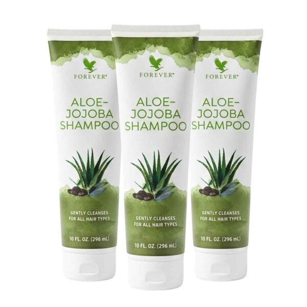 Pack x3 de Aloe-Jojoba Shampoo de Forever, shampoo de aloe vera y jojoba