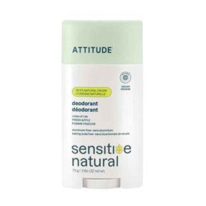 Desodorante ATTITUDE Sensitive Natural para piel sensible, en barra
