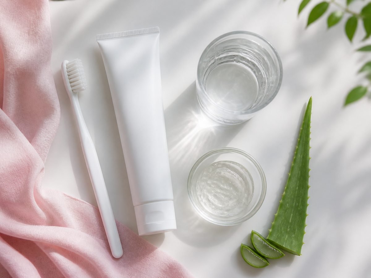 aloe vera para las encías