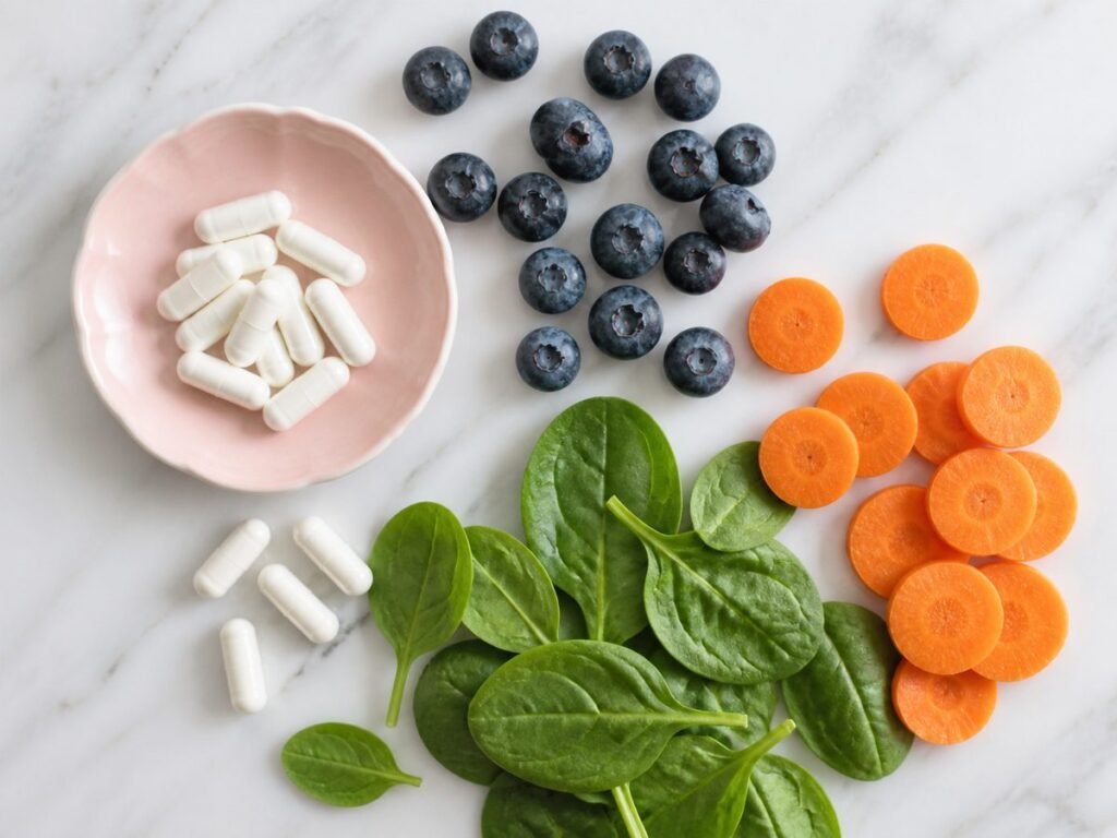 vitaminas para la vista