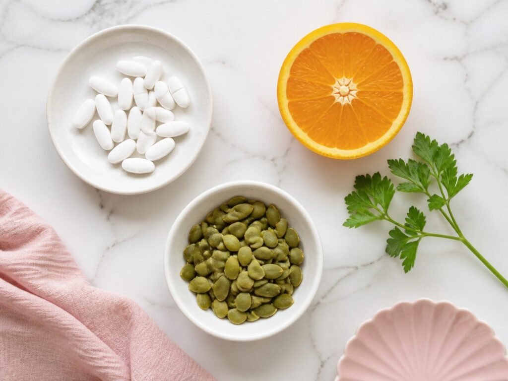 vitamina c y zinc