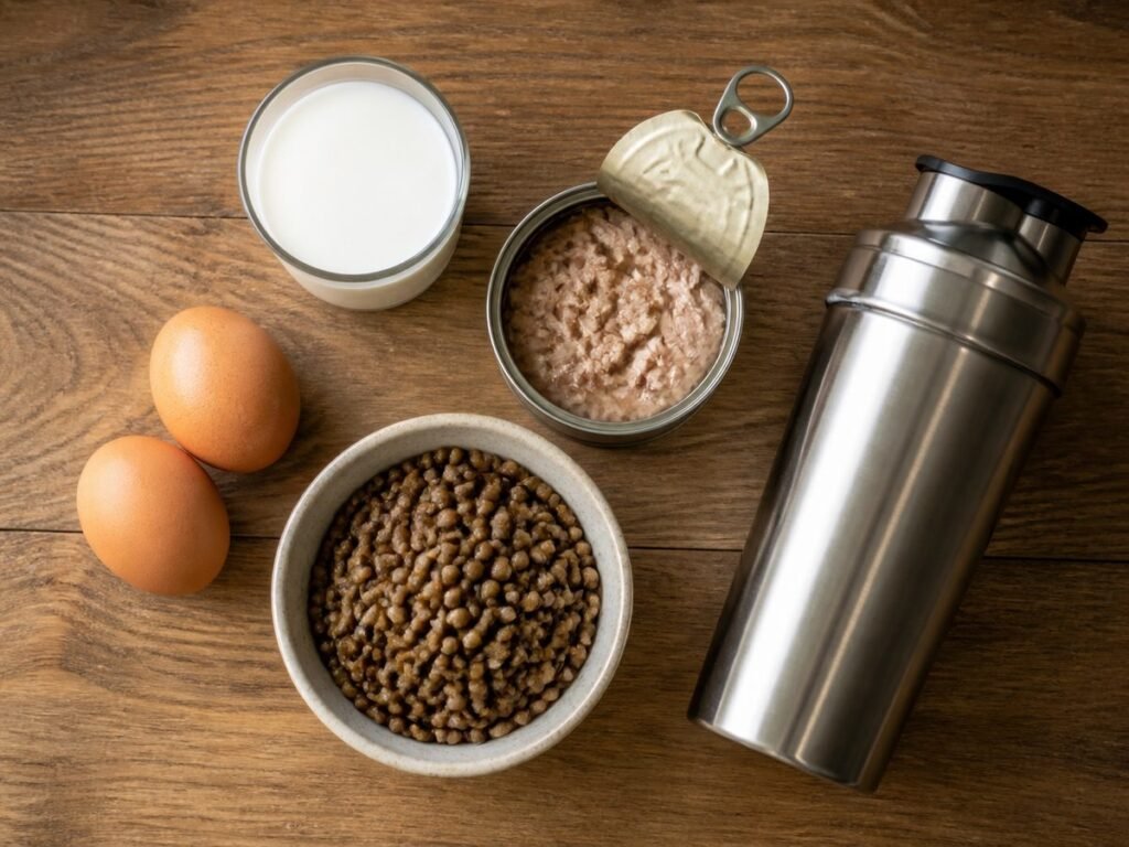 cuánta proteína al día