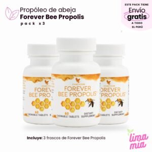 Pack x3 de Forever Bee Propolis, propóleo: 3 frascos de Forever Bee Propolis