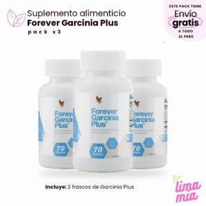 Pack x3 de Forever Garcinia Plus: 3 frascos de Garcinia Plus