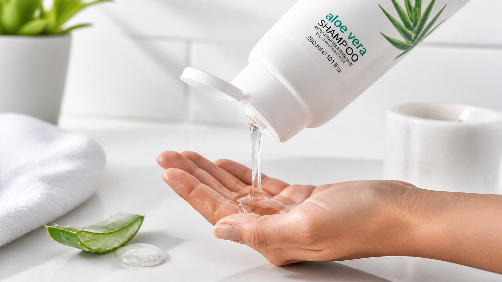 sabila en el shampoo