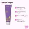 Acondicionador para Niños de Vainilla y Pera: por qué elegirlo (cabello suave y manejable, lacio, ondulado o rizado, aroma vainilla y pera, vegano e hipoalergénico)