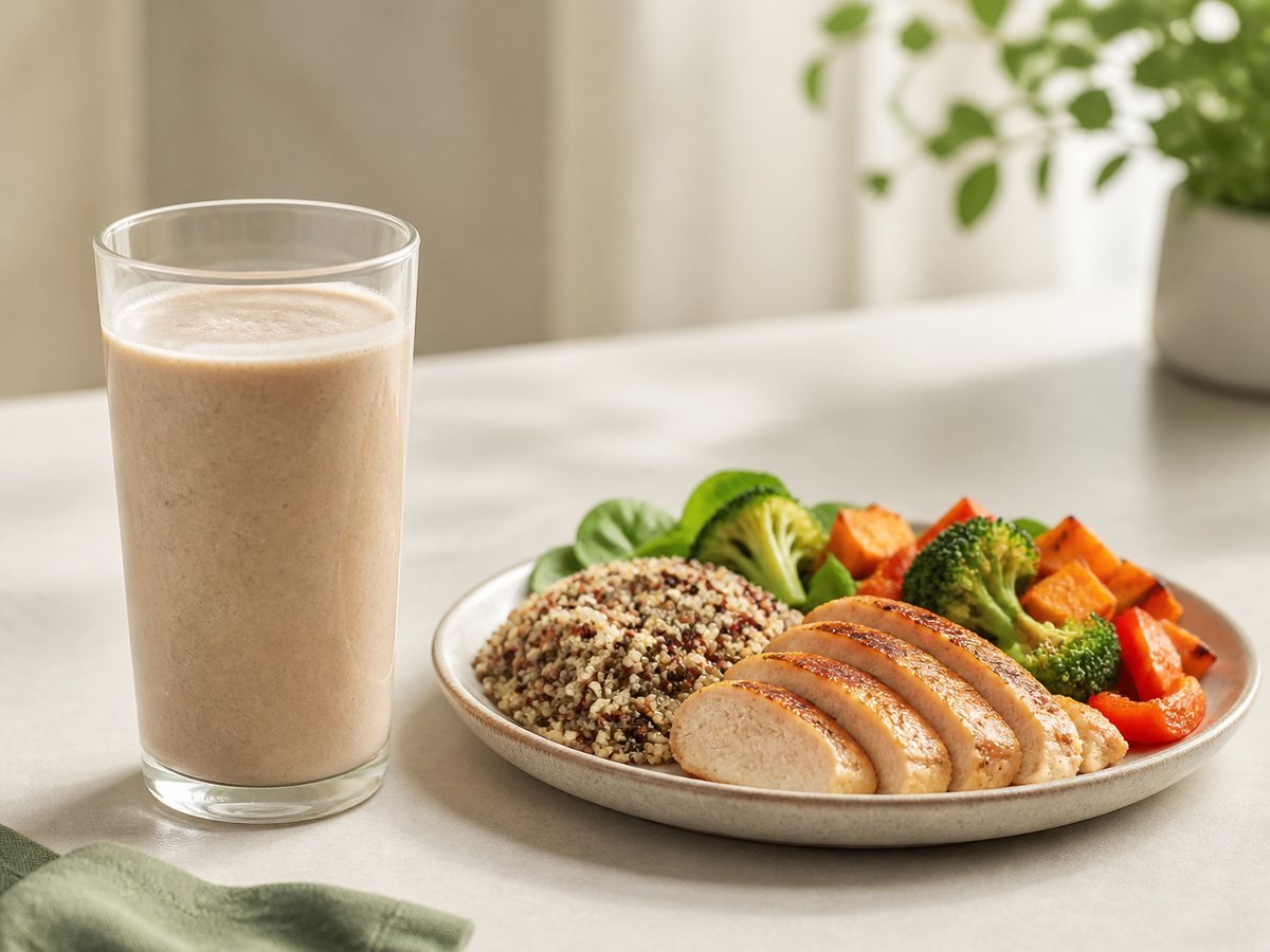 batido de proteína