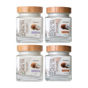 Pack x4 crema de coco Peruvian Health argán y almendras 212 ml – Lima Mía