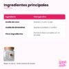 Ingredientes principales de la crema de coco y almendras Peruvian Health – Lima Mía