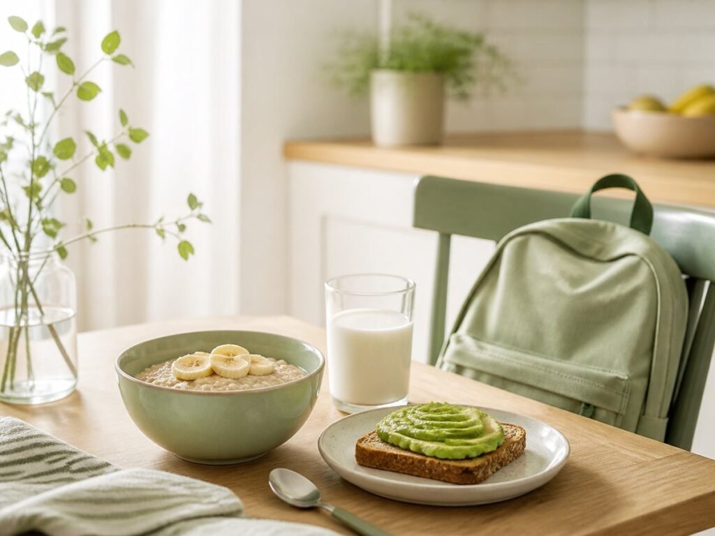 desayuno para niños