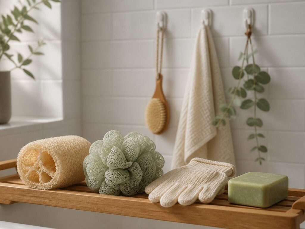 esponja de baño