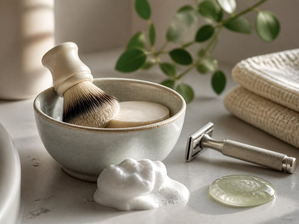 espuma de afeitar