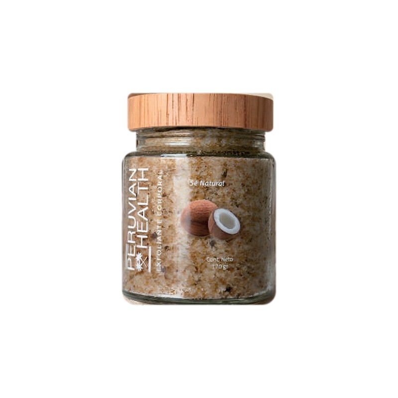Exfoliante corporal de coco Peruvian Health 170 g – Lima Mía