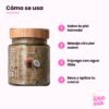 Modo de uso del exfoliante corporal de coco Peruvian Health – Lima Mía