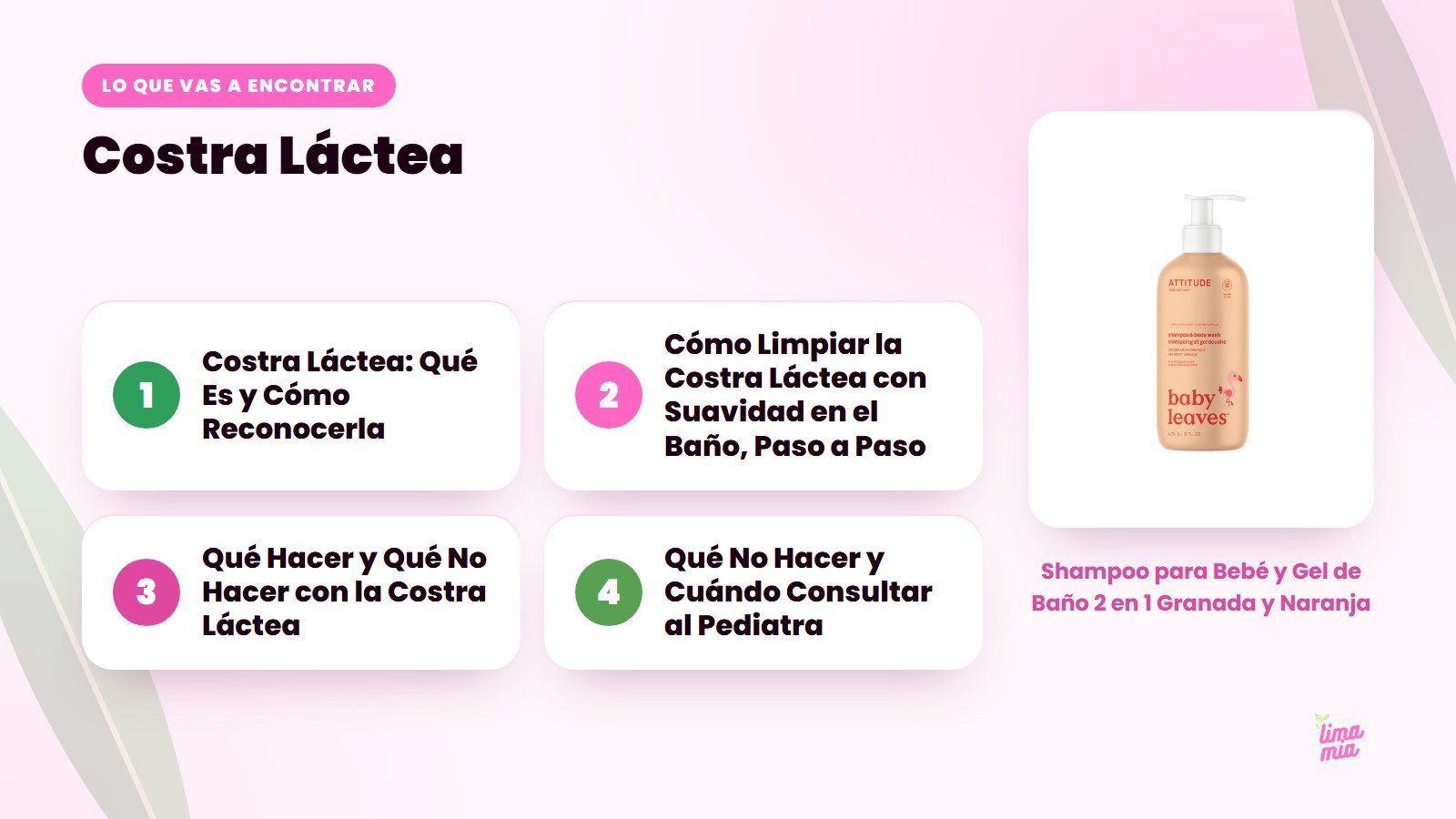 Lo que vas a encontrar en «Costra Láctea»: Costra Láctea: Qué Es y Cómo Reconocerla, Cómo Limpiar la Costra Láctea con Suavidad en el Baño, Paso a Paso, Qué Hacer y Qué No Hacer con la Costra Láctea, Qué No Hacer y Cuándo Consultar al Pedia