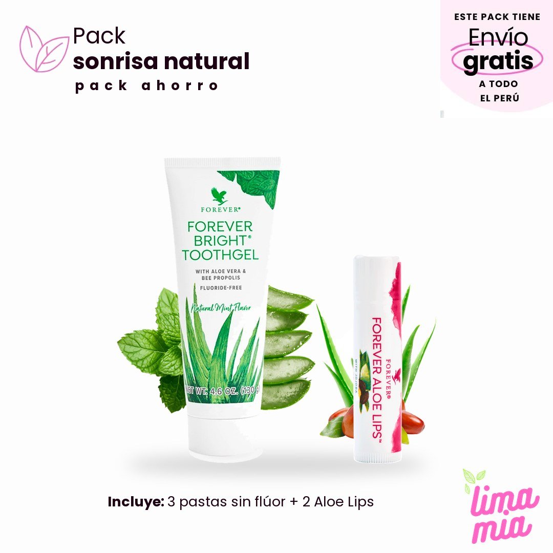 Pack sonrisa natural