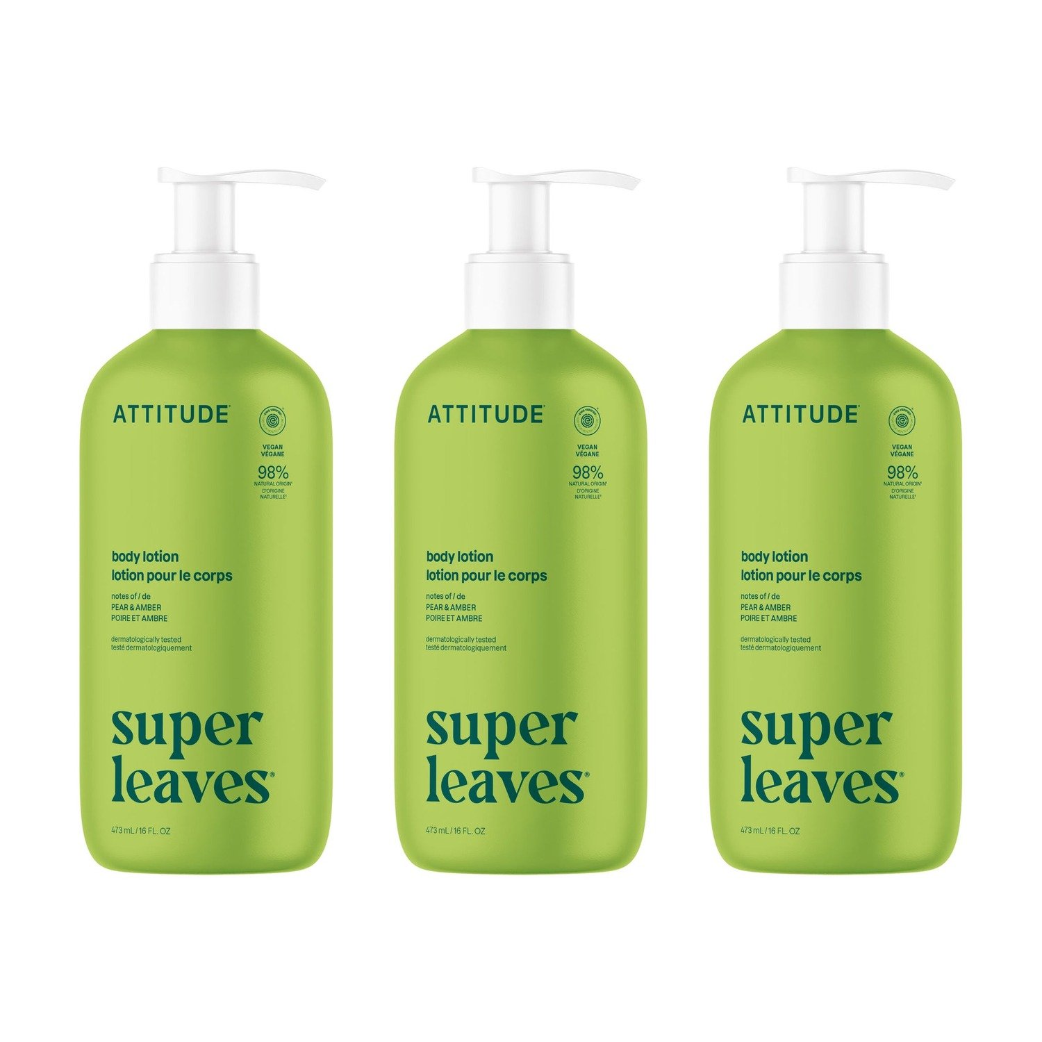 Crema corporal natural: 3 unidades