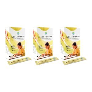 Pack x3 Probióticos infantiles IntelPro, 12 sobres: 3 unidades del producto sobre fondo blanco