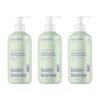 Shampoo para bebé de manzana: 3 unidades