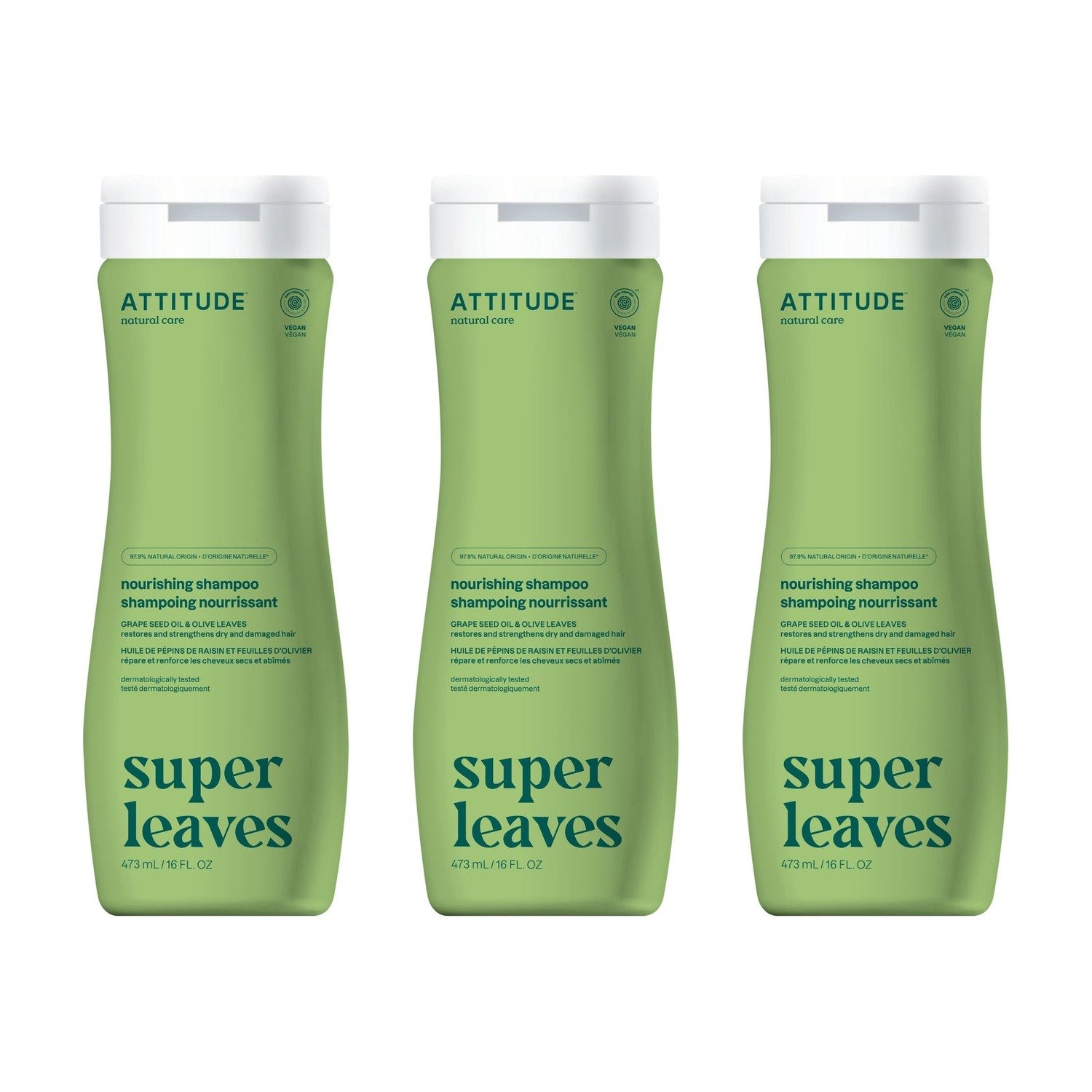 Shampoo para cabello dañado: 3 unidades