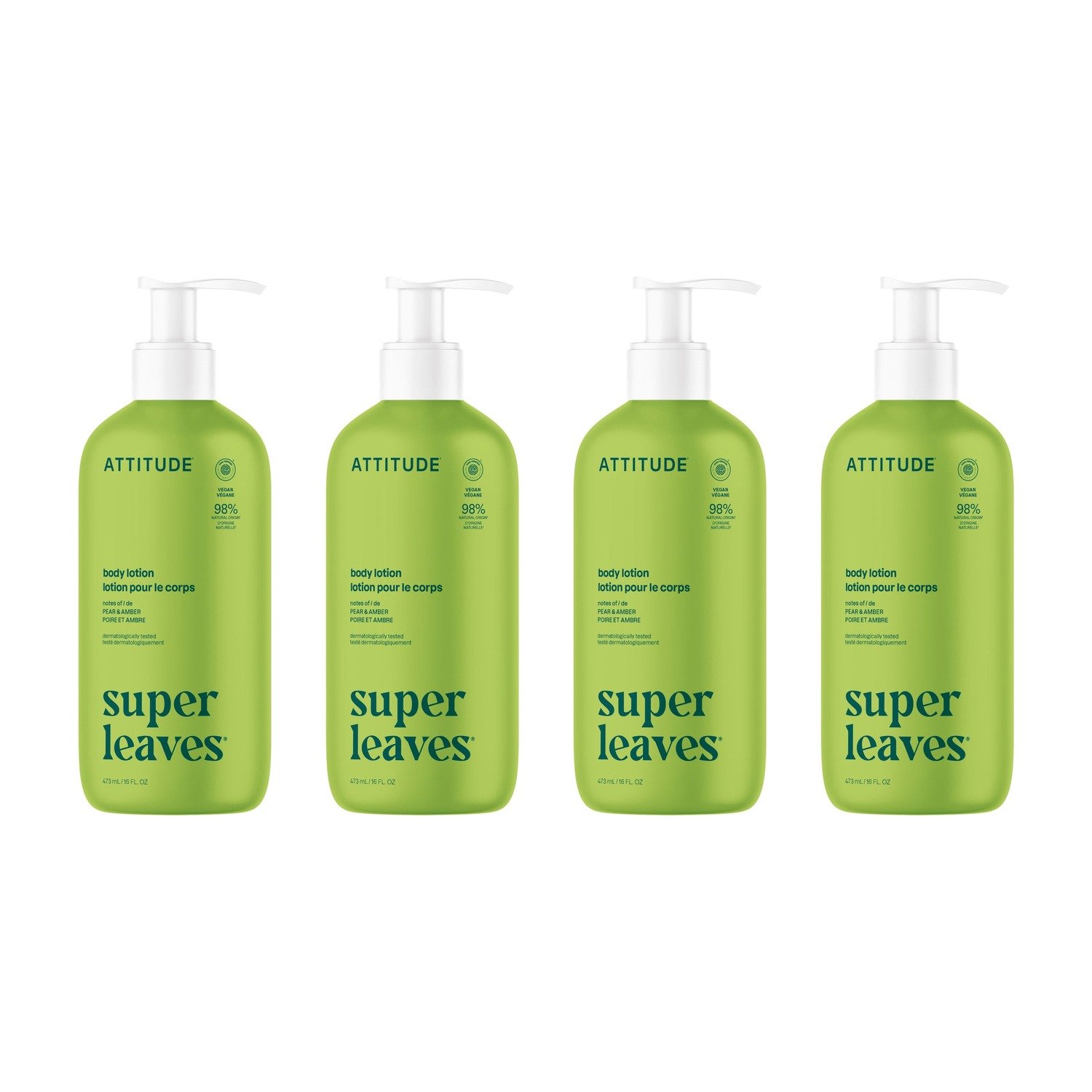 Crema corporal natural: 4 unidades
