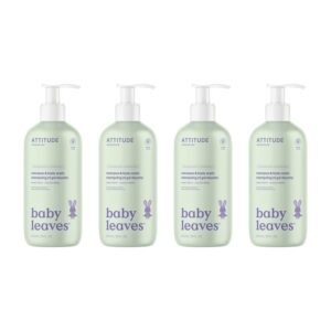 Shampoo para bebé de manzana: 4 unidades