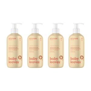 Shampoo para bebé de pera: 4 unidades