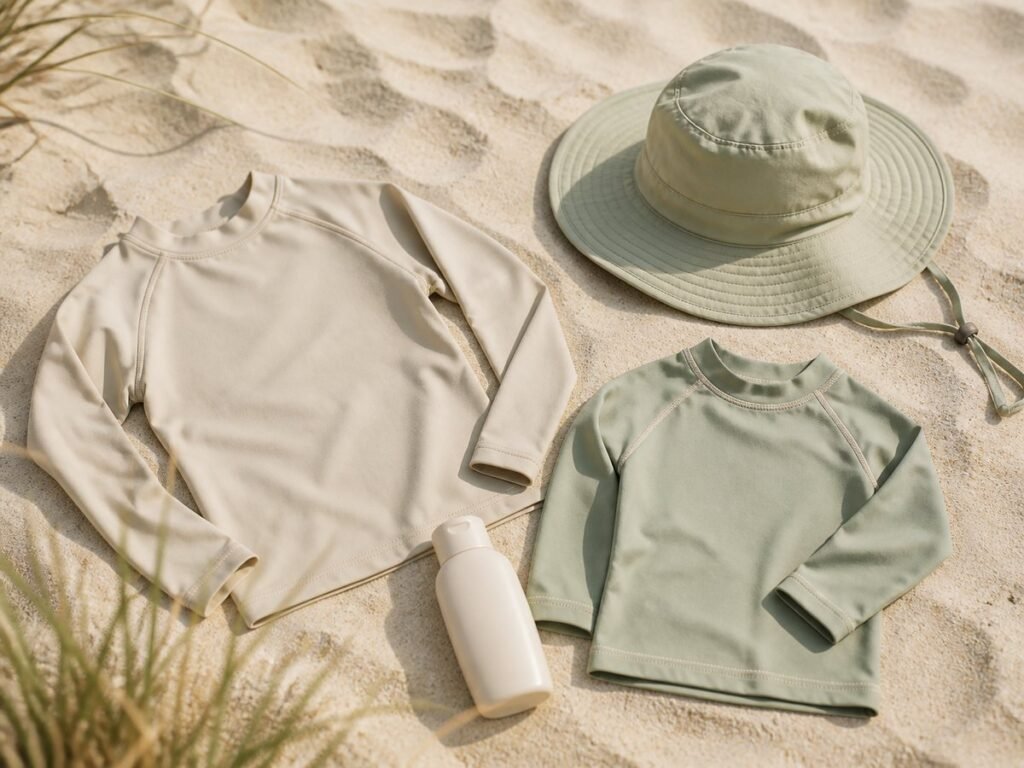 ropa con protección solar