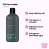 Shampoo anticaspa natural ATTITUDE: cómo se usa