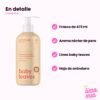 Shampoo para Bebé de Pera y Gel de Baño 2 en 1: en detalle (frasco de 473 ml, aroma néctar de pera, línea baby leaves, hoja de arándano)