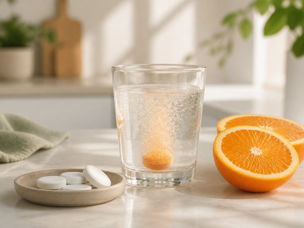 vitamina C efervescente