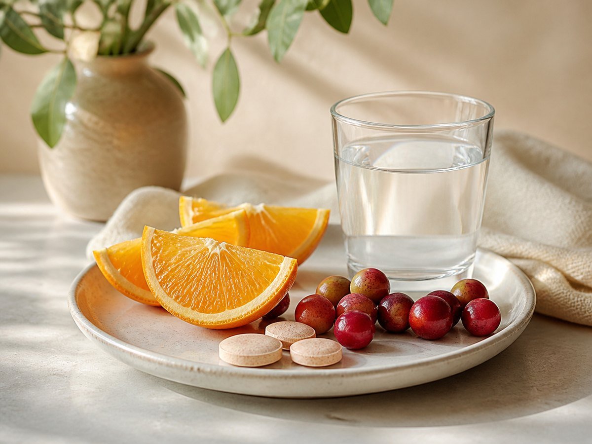 vitamina C en ayunas